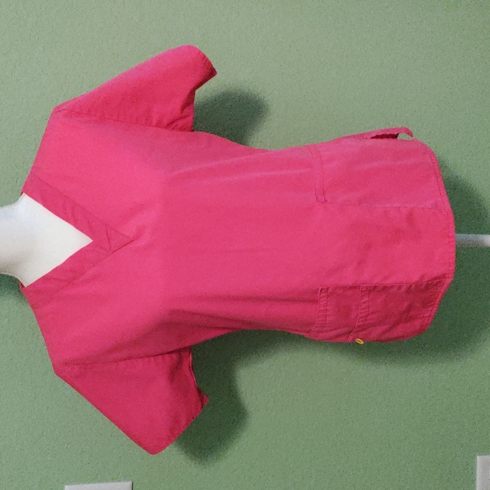 WonderWink Pink scrub scrubs set Small top Medium pants